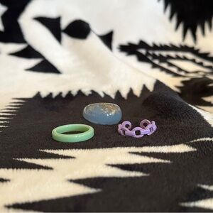 Plastic Costume Rings